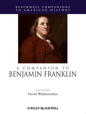 cover image of A Companion to Benjamin Franklin